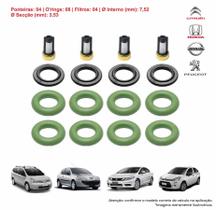 Kit filtro bico injetor citroen fiat ford gm vw ds1249