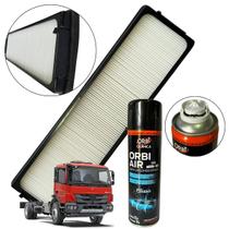 Kit Filtro Cabine Ar Cond Mercedes Benz Atego E Higienizador Kit Filtro Cabine Ar Cond Mercedes Benz Atego E Higienizador