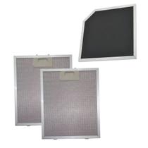 Kit Filtro Coifa Fischer Talent 90cm 2 Alumínio + 1 Carvão PEÇAS ORIGINAIS (Compare medida)