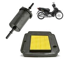Kit Filtro Combustivel + filtro de ar Biz 125 2011 em Diante