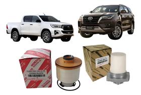 Kit Filtro Combustivel Hilux 2.8 Sw4 Diesel Secundário + Principal Original Toyota Kit Filtro Combustivel Hilux 2.8 Sw4 Diesel Secundário + Principal Original Toyota