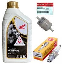 Kit Filtro Combustivel, Óleo, Vela Crf 230 2007 Á 2019 Kit Filtro Combustivel, Óleo, Vela Crf 230 2007 Á 2019
