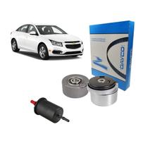 Kit Filtro Correia Dentada Cruze 1.8 16v 2014 Combustivel