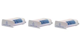 Kit Filtro de Água Interno para Refrigerador Electrolux Side By Side (3 unidades)