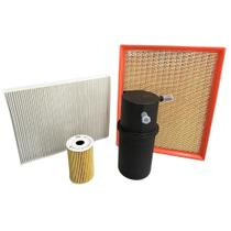 Kit Filtro de Ar Combustível Cabine Óleo - Turbo - KIT AMAROK