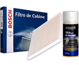 Kit Filtro De Ar Condicionado Jac Motors T5 2016/2019 + Higienizador Air Treatment Clean