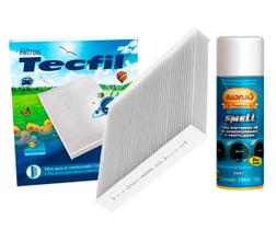 Kit Filtro De Ar Condicionado Nissan Kicks 2016/2022 + Limpa Ar Condicionado Smell