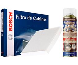 Kit Filtro De Ar Condicionado Toyota Corolla, Hilux, Yaris + Limpa Ar Condicionado Centralsul