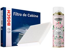 Kit Filtro De Ar Condicionado Toyota Hilux 2.5, 3.0, 4.0 2001/2015 + Limpa Ar Condicionado Centralsul