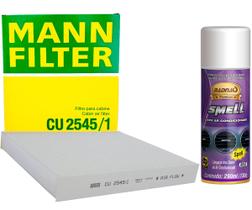 Kit Filtro De Ar Condicionado Vw T-Cross 2019/2022 + Limpa Ar Condicionado Smell