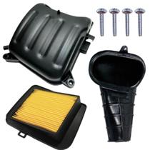 Kit Filtro De Ar Condutor Tampa Honda Cg Titan Start Fan 160 Kit Filtro De Ar Condutor Tampa Honda Cg Titan Start Fan 160