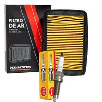 Kit Filtro de Ar E Vela Ngk Cb 250f Twister