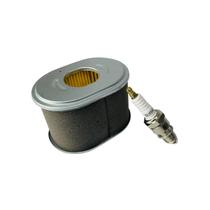 Kit Filtro De Ar Motor+Vela 5.5 6.5 7.0 Buffalo Branco Honda