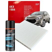 Kit Filtro De Cabine Ar Cond Hb20 Ix35 Tucson + Higienizador