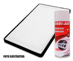 Kit Filtro De Cabine + Higienizador Gm S10 2.4 12 Em Diante