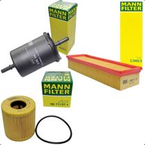 Kit Filtro De Oleo Ar Combustivel Mann Filter Peugeot 2008 208 Partner Citroen C3 C4 Aircross
