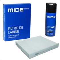 Kit Filtro do Ar Condicionado E Higienizador A1 Gol Fox Voyage Saveiro Spacefox