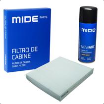 Kit Filtro do Ar Condicionado E Higienizador Focus C30 C70 S40 V50 1.6 2.0 2.4 2.5