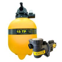 Kit Filtro e Bomba P/ Piscina Até 50.000 Mil Litros Jacuzzi