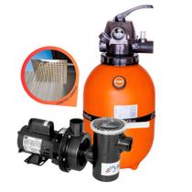 Kit Filtro E Motobomba F350 Nautilus Piscinas Até 30.000l