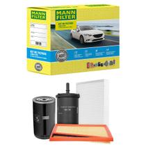 Kit Filtro Fiat Strada Freedom 1.3 8V Flex 2021 MANN-FILTER SP 1 1066-4