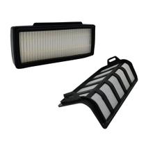 Kit Filtro HEPA com Filtro Plástico Tela Compatível com Robô Aspirador Mondial Fast Clean Plus RB-03