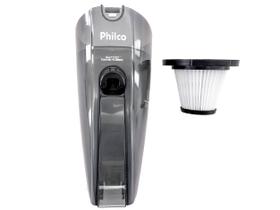Kit Filtro HEPA e Reservatório 1L Philco Rapid Turbo PH1100 Reposição Aspirador