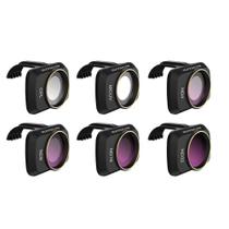 Kit Filtro Lente Uv Cpl Nd4/8/16/32 Drone Mavic Mini 6 peças
