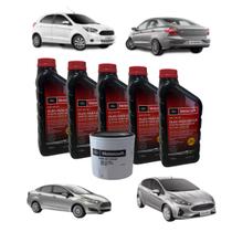 Kit Filtro Óleo Blindado E Óleo Motor 5w20 Ka E New Fiesta Kit Filtro Óleo Blindado E Óleo Motor 5w20 Ka E New Fiesta