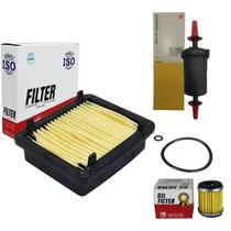 Kit Filtro Oleo + Filtro Ar E Combustivel Fazer 250 16 Á 17 Kit Filtro Oleo + Filtro Ar E Combustivel Fazer 250 16 Á 17