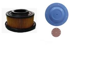 Kit Filtro Regulador Servo Assistido Ordenhadeira+Membranas Kit Filtro Regulador Servo Assistido Ordenhadeira+Membranas