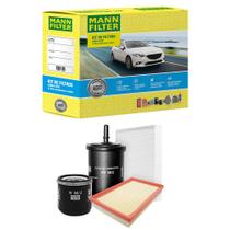Kit Filtro Renault Kwid 1.0 12V SCe 2018 a 2020 MANN-FILTER SP11065-4