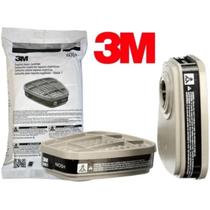 Kit Filtro Respiração 6000 Refil 3M