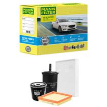 Kit Filtro Saveiro G5 G6 1.6 Flex Original Mann-filter Kit Filtro Saveiro G5 G6 1.6 Flex Original Mann-filter