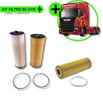 Kit Filtro Scania NTG 2019... 2 Combustível + 1 Lubrificante