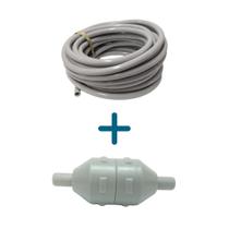 Kit Filtro Separador de Detritos Mangueira Compatível Dabi