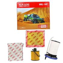 Kit Filtro Troca Completa Wega FiatToro Jeep Commander Compass Renegad 2.0 16V 4 Cilindro Aut