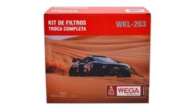 Kit Filtro Troca Completa Wega WKL263 Renault Duster Logan Oroch Sandero 1.6 2.0 16V 4 Cilindro