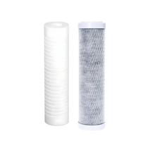 Kit Filtro Vela Polipropileno 5 Micras + Carvão Block 9"