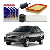 Kit Filtros Acdelco Chevrolet Corsa Classic 1.0 2010 A 2016