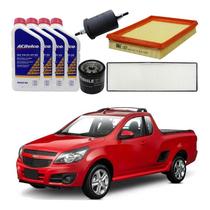 Kit Filtros Acdelco Chevrolet Montana 1.4 2010 A 2022 Kit Filtros Acdelco Chevrolet Montana 1.4 2010 A 2022