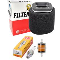 Kit Filtros Ar E Combustível, Vela Ignição Factor 125 09 Á 16 Kit Filtros Ar E Combustível, Vela Ignição Factor 125 09 Á 16