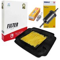 Kit Filtros Ar E Filtro Combustível, Vela Biz 125 2011 Á 2024 Kit Filtros Ar E Filtro Combustível, Vela Biz 125 2011 Á 2024