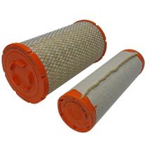 Kit Filtros Ar Motor JD 5403 5603 5605 5705 Mitsubishi L200 Troller T4 Após 2002 - Tecfil ARS6223KIT