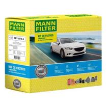 Kit Filtros Automotivos HONDA CIVIC MANN-FILTER - Linha Leve: Ar, Óleo, Combustível e Cabine - (AUTOMÓVEIS FLEX) MANN+HUMMEL - SP11074-4