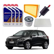 Kit Filtros Chevrolet Onix 1.0 Turbo 2019 A 2024 Kit Filtros Chevrolet Onix 1.0 Turbo 2019 A 2024