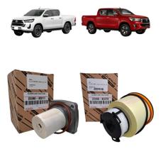 Kit Filtros Combustível Nova Hilux Sw4 2.8 Diesel Original Kit Filtros Combustível Nova Hilux Sw4 2.8 Diesel Original