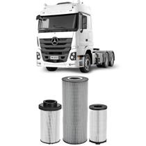 Kit Filtros Combustível Separador Óleo Actros 2546 2646 2651