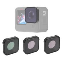 Kit Filtros Cpl+Nd8/16 June Star Gopro 12/11/10 E 9 Black Kit Filtros Cpl+Nd8/16 June Star Gopro 12/11/10 E 9 Black