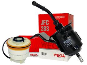 Kit Filtros de Combustível WEGA SW4 Hilux 2.5 3.0 2012 2013 2014 2015 JFC283 / JFC206